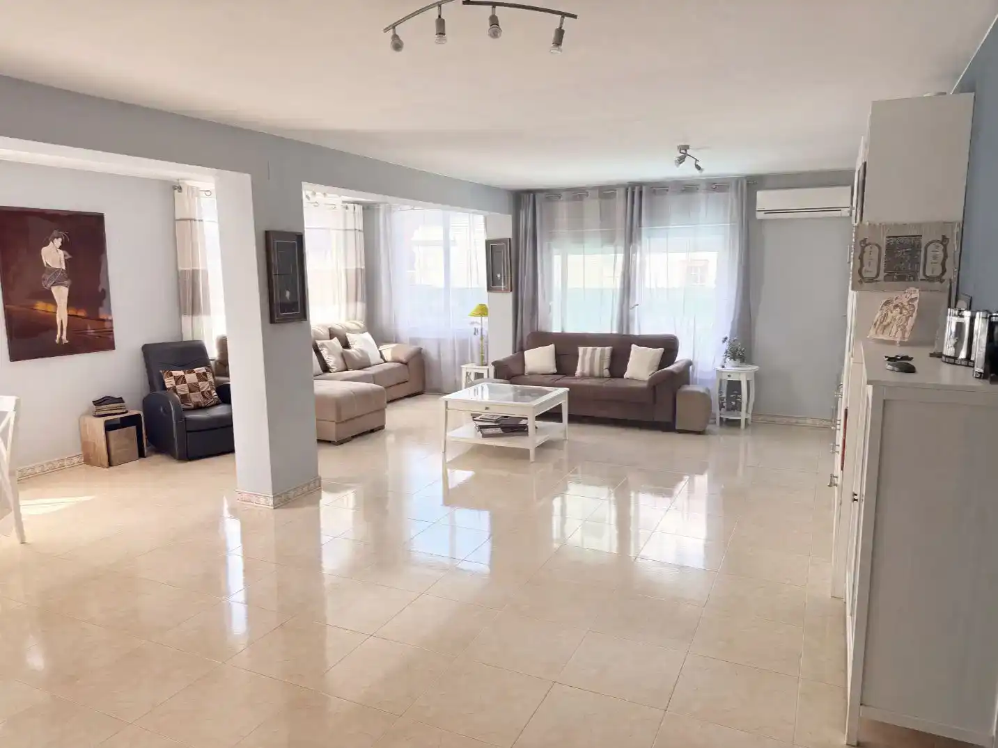 Sala de estar de Casa o chalet en venta en Premià de Mar con Aire acondicionado