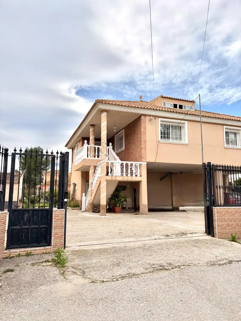 Vista exterior de Casa o chalet en venta en Murcia con Aire acondicionado, Jardín privado y Terraza