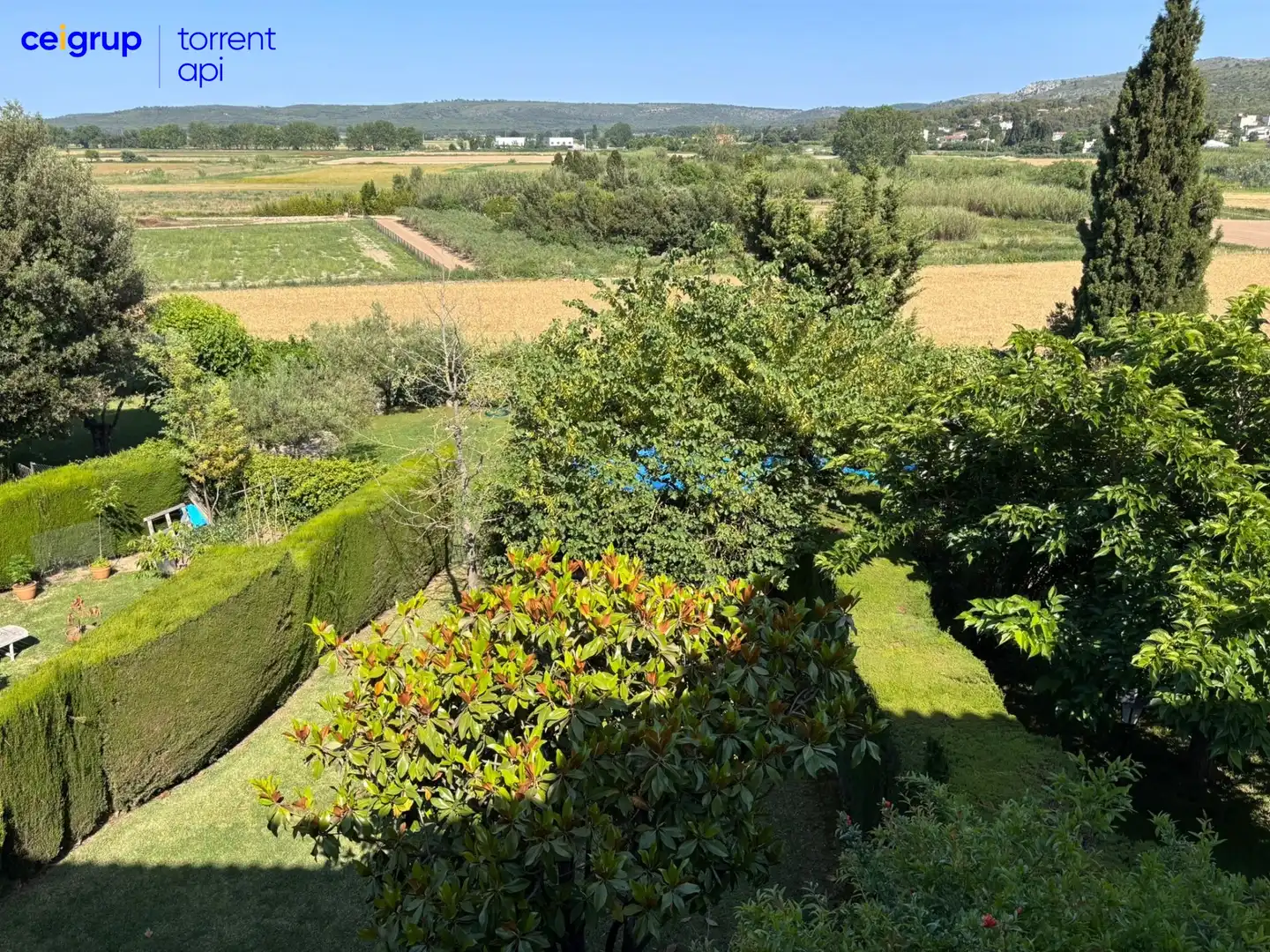 Jardí de Casa adosada en venda en Bellcaire d'Empordà amb Aire condicionat, Terrassa i Traster