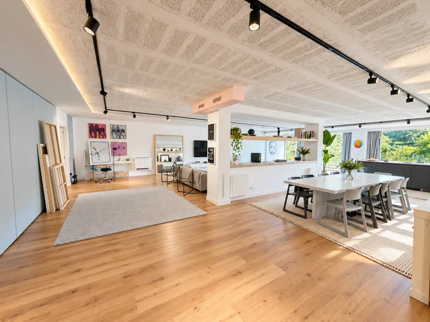 Sala de estar de Piso en venta en Campanet con Calefacción y Jardín privado