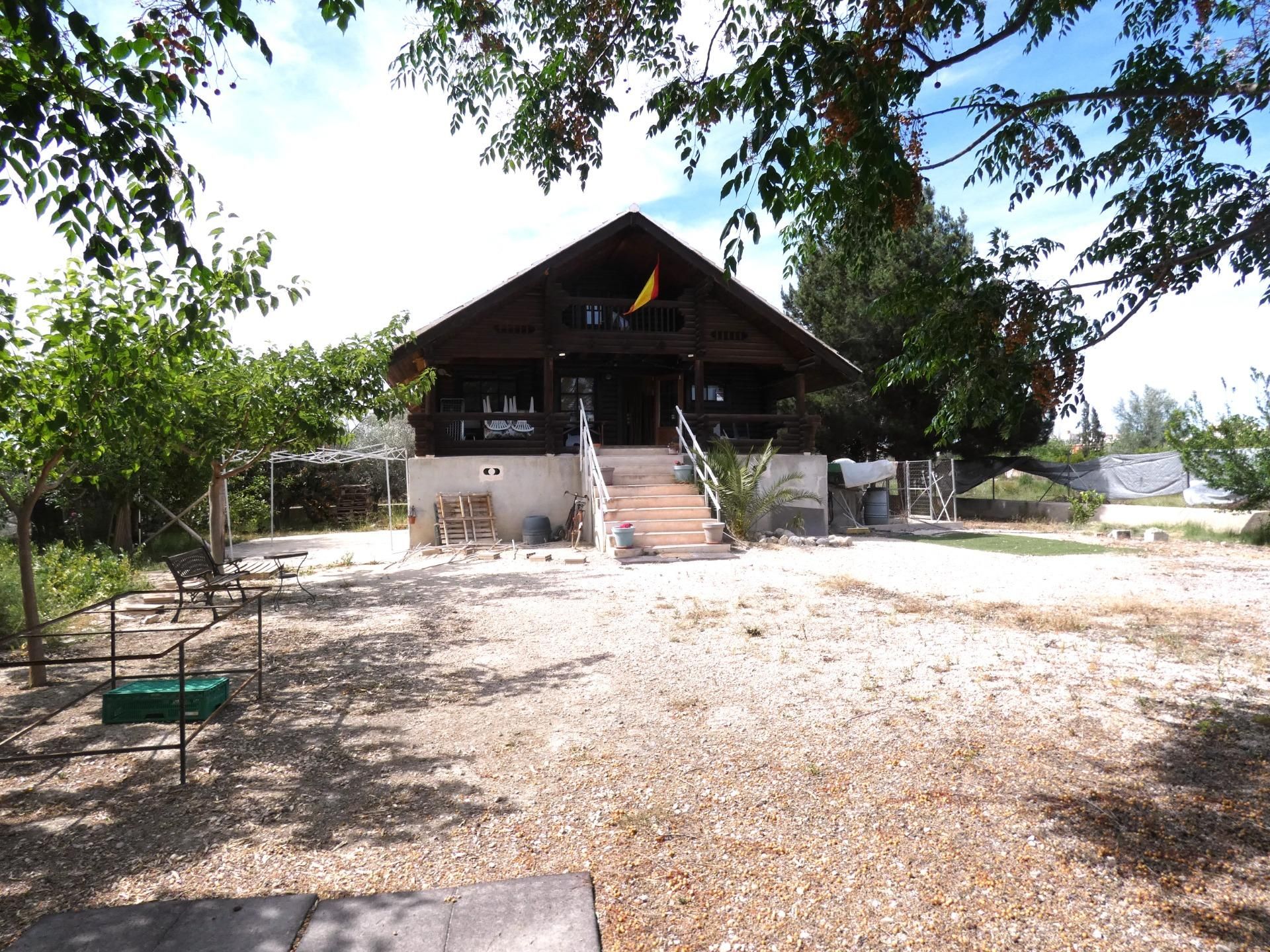 Vista exterior de Casa o xalet en venda en Alguazas amb Aire condicionat, Calefacció i Jardí privat