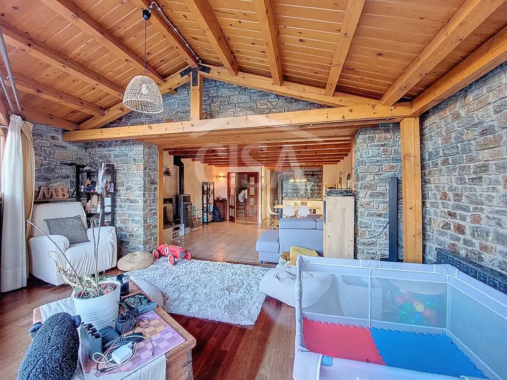 Sala de estar de Casa adosada en venta en Ordino con Trastero