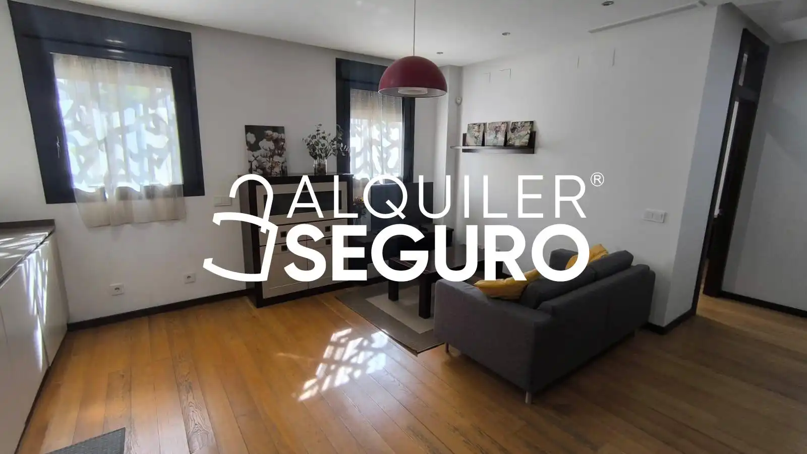 Sala de estar de Piso de alquiler en Sevilla con Aire acondicionado, Calefacción y Amueblado