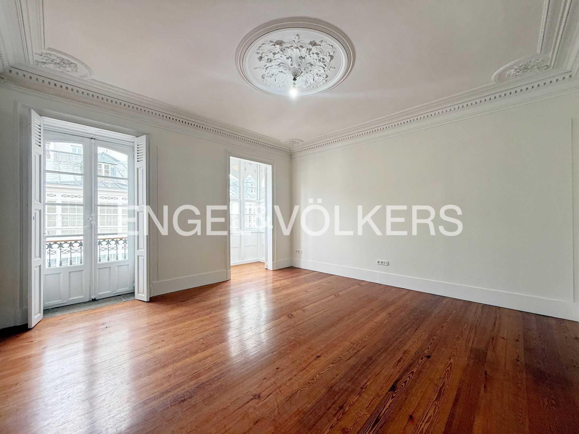 Bedroom of Flat for rent in A Coruña Capital   with Heating, Parquet flooring and Balcony