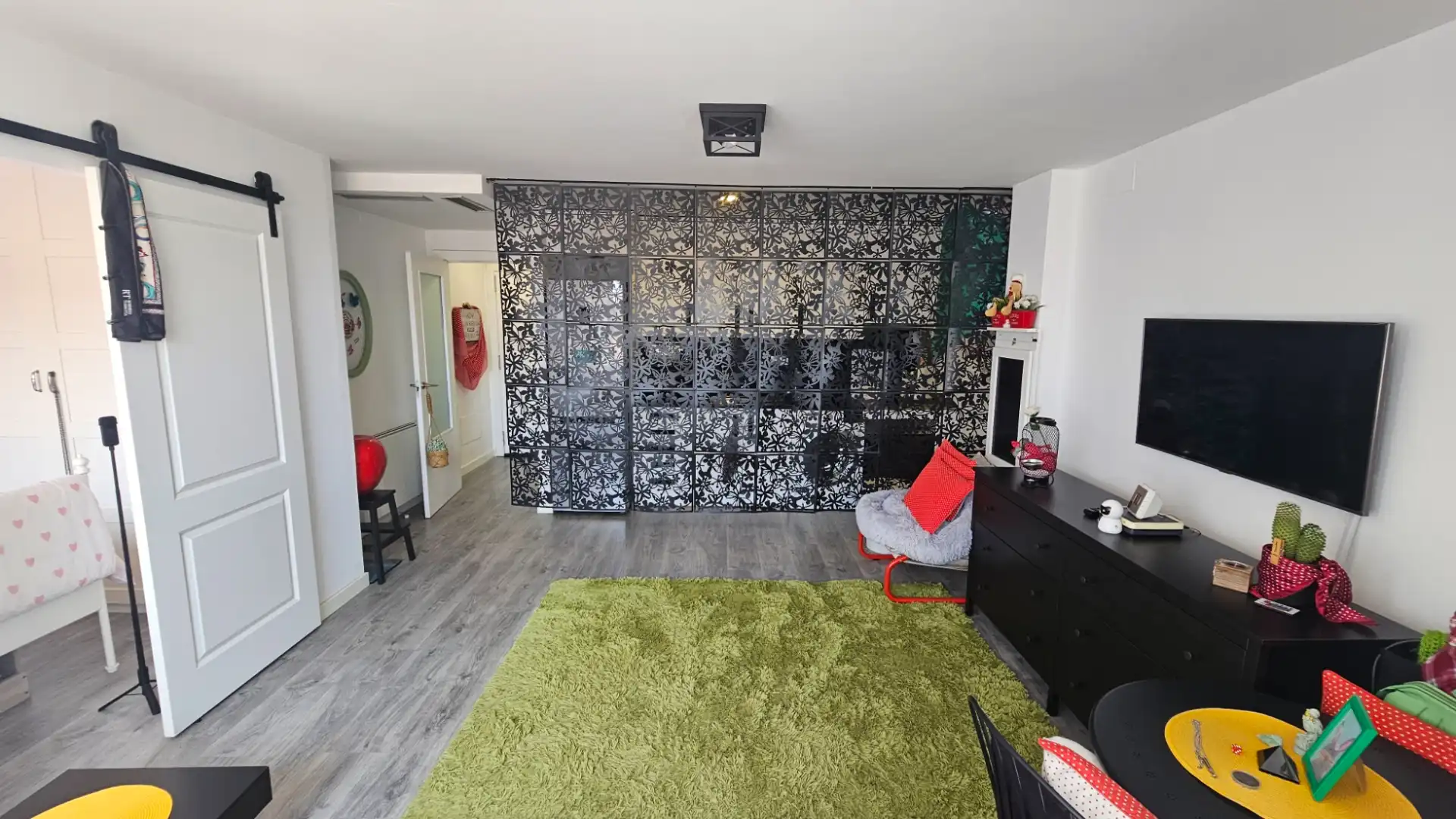 Sala d'estar de Pis en venda en Sabadell amb Aire condicionat, Calefacció i Parquet