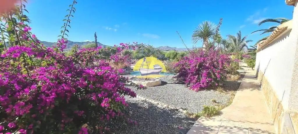 Jardín de Casa o chalet en venta en Mazarrón con Aire acondicionado, Calefacción y Jardín privado