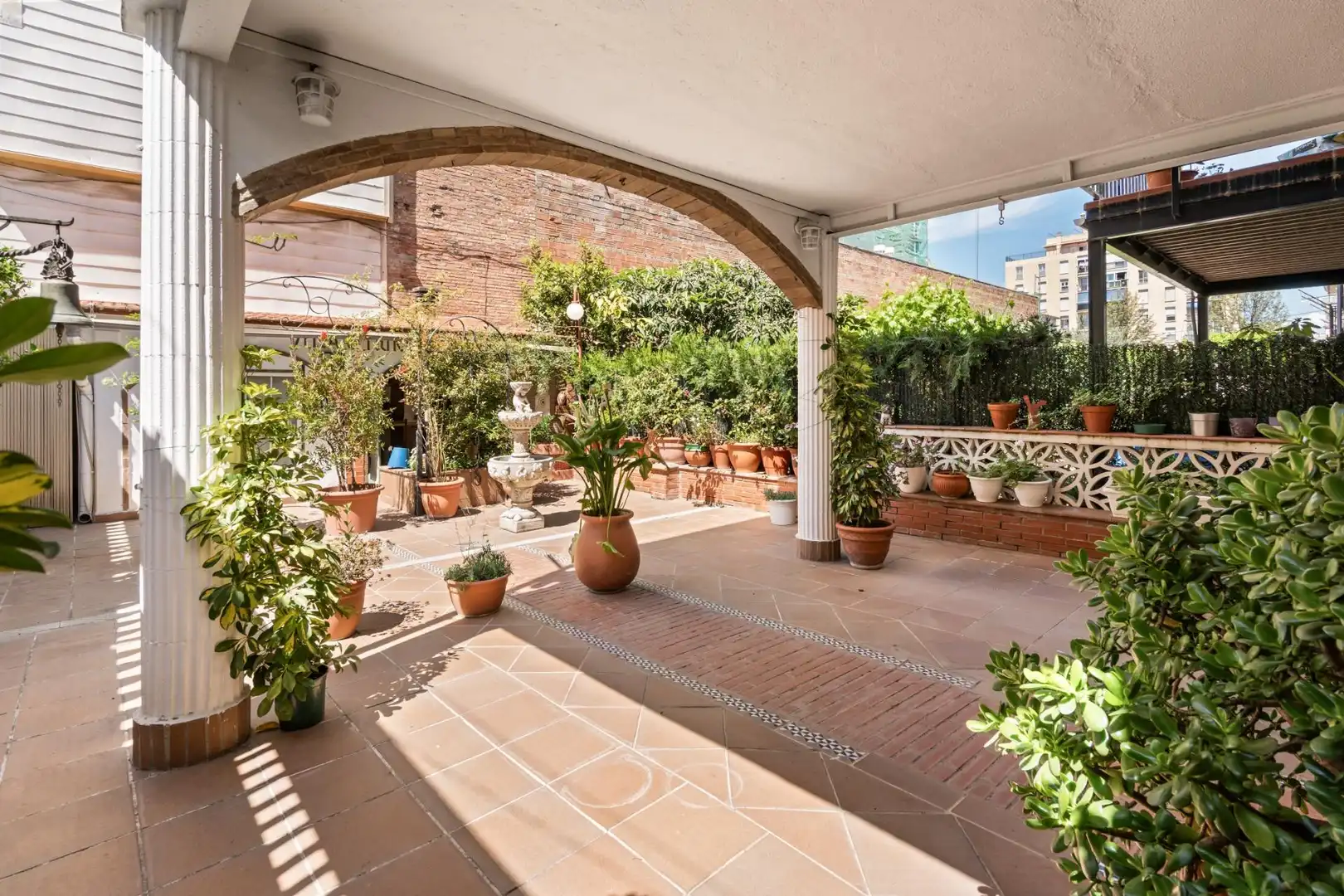 Terrassa de Casa adosada en venda en Mollet del Vallès amb Aire condicionat, Calefacció i Jardí privat