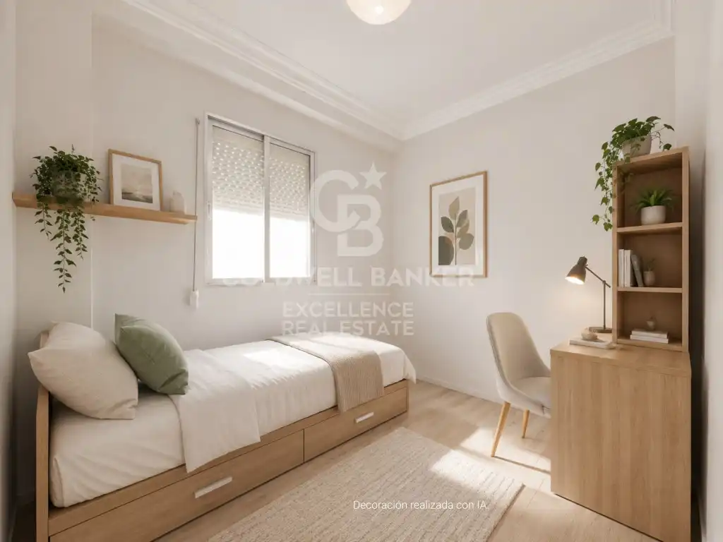 Bedroom of Attic for sale in Valencia  with Terrace