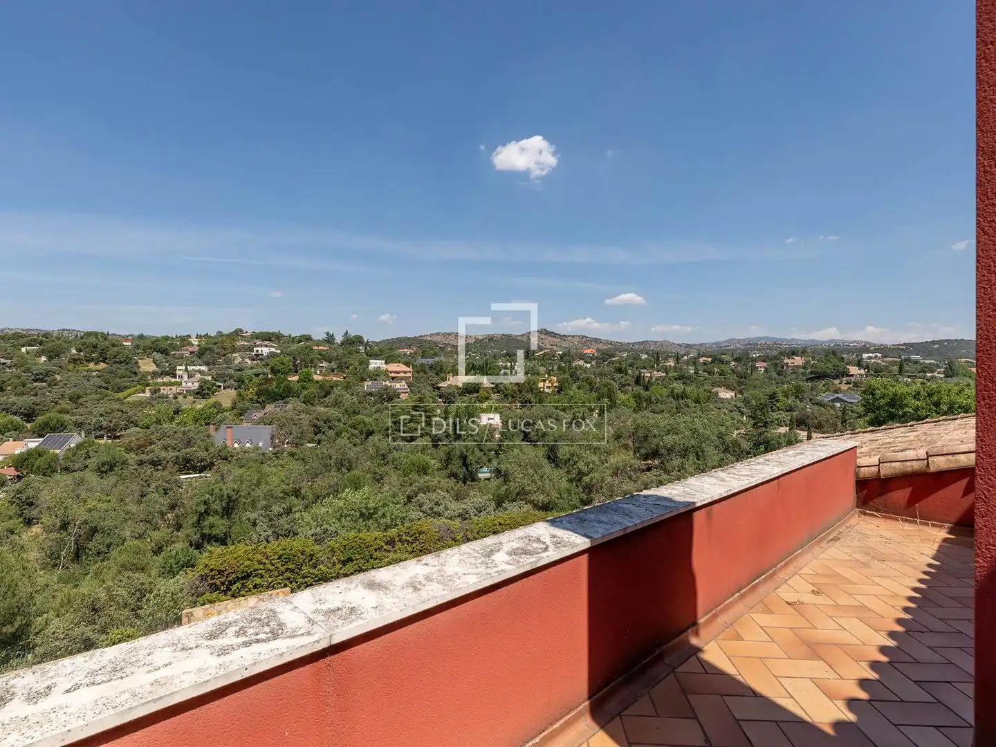 Terraza de Casa o chalet en venta en Las Rozas de Madrid con Aire acondicionado, Calefacción y Jardín privado