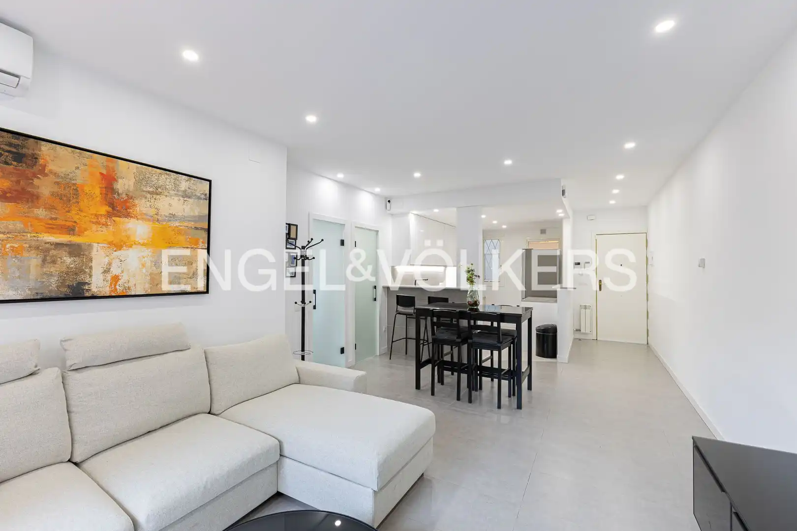 Living room of Flat for sale in Barcelona  with Air Conditioner, Heating and Terrace