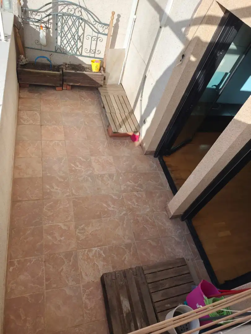 Balcony of Flat for sale in Velilla de San Antonio  with Heating, Terrace and Furnished