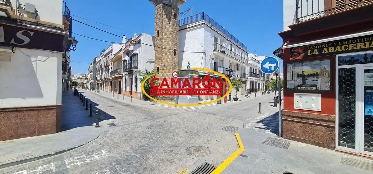 Vista exterior de Casa adosada en venta en Coria del Río con Terraza