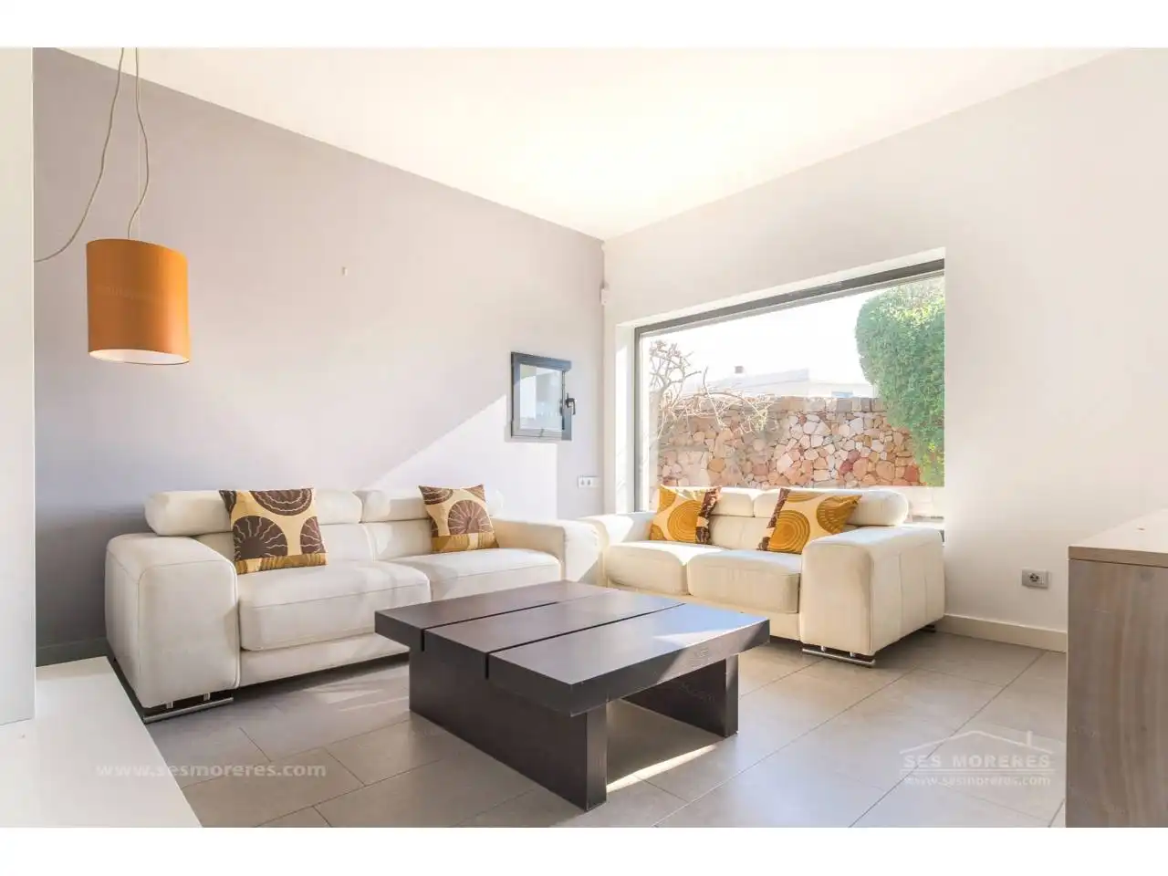 Sala de estar de Casa o chalet en venta en Ciutadella de Menorca con Aire acondicionado, Jardín privado y Terraza