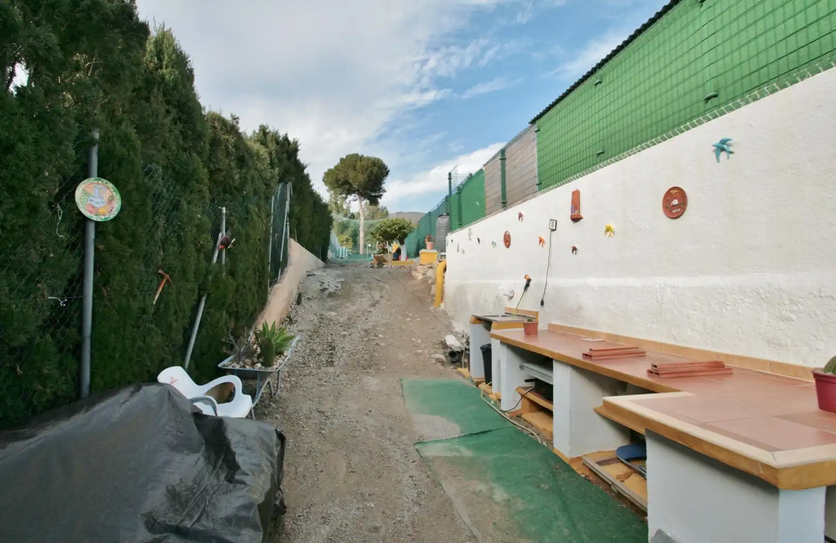 Garden of Houses for sale in Níjar  with Air Conditioner, Private garden and Terrace