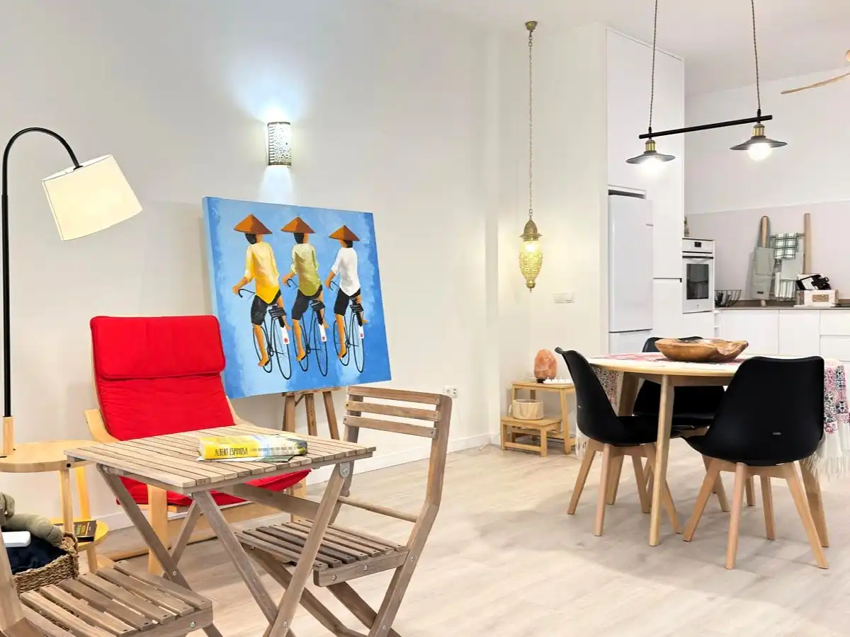 Living room of Flat for sale in Castellón de la Plana / Castelló de la Plana  with Air Conditioner and Terrace