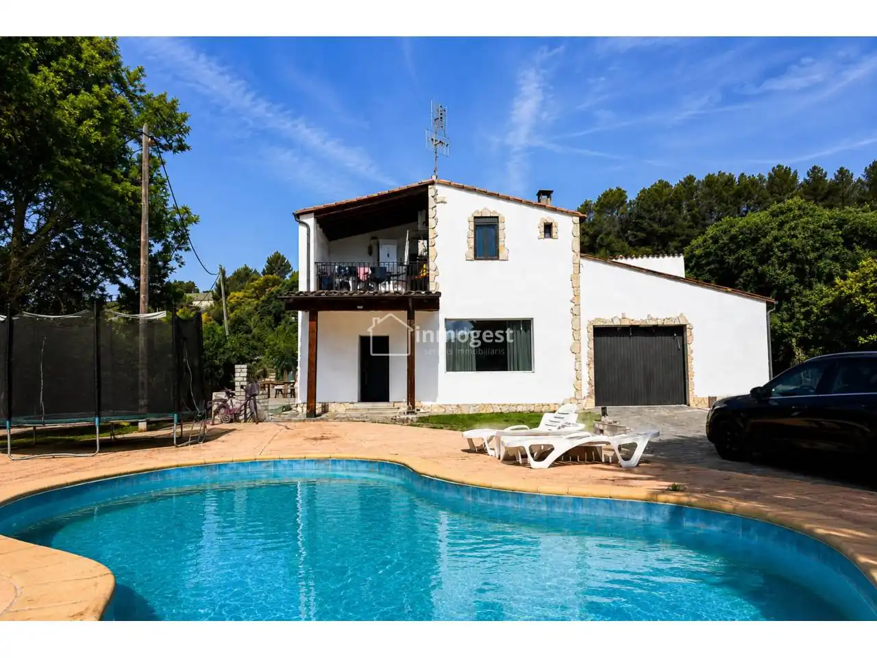Vista exterior de Casa o chalet en venta en Sarrià de Ter con Aire acondicionado, Calefacción y Jardín privado