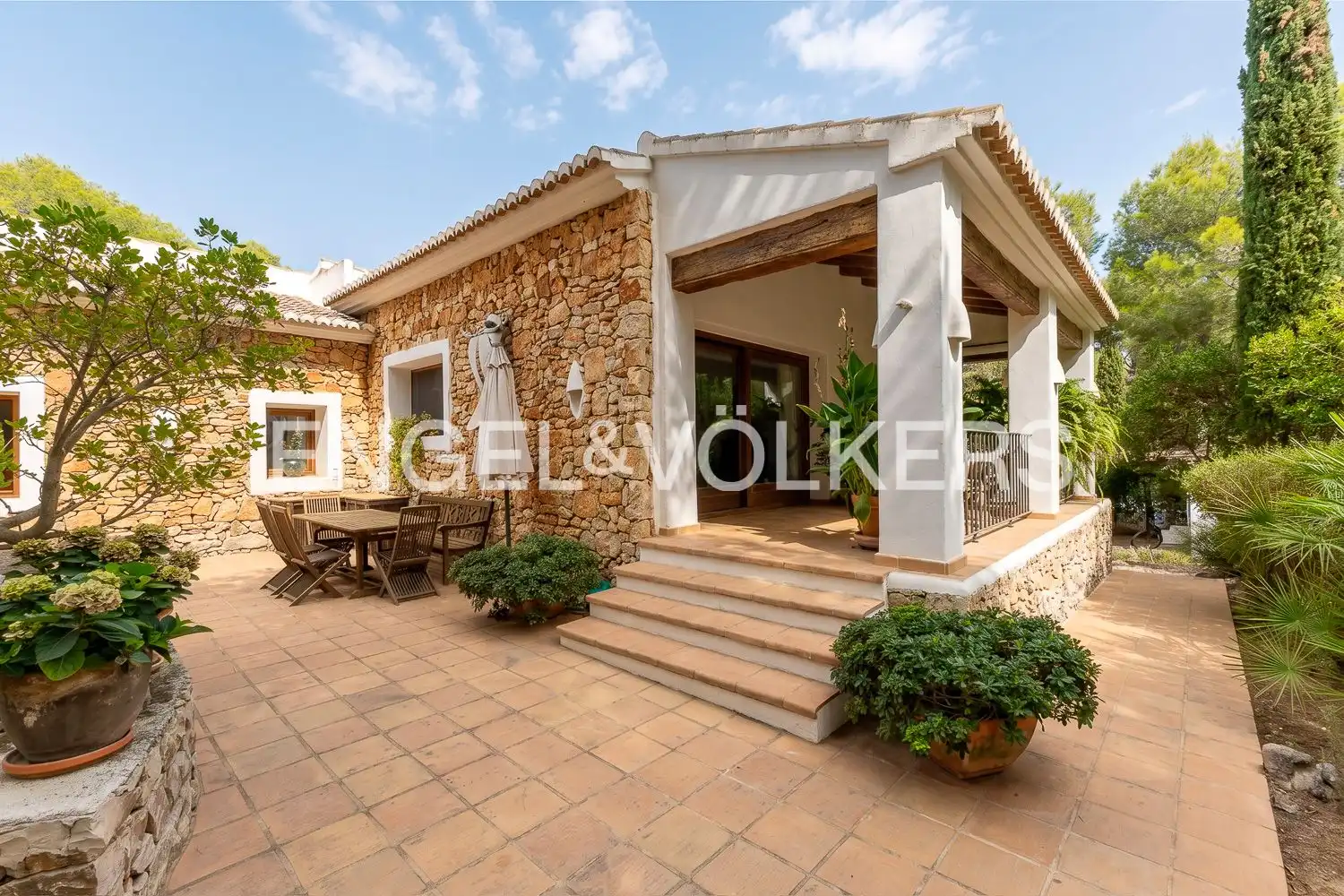 Vista exterior de Casa o chalet en venta en Jávea / Xàbia con Calefacción, Jardín privado y Terraza