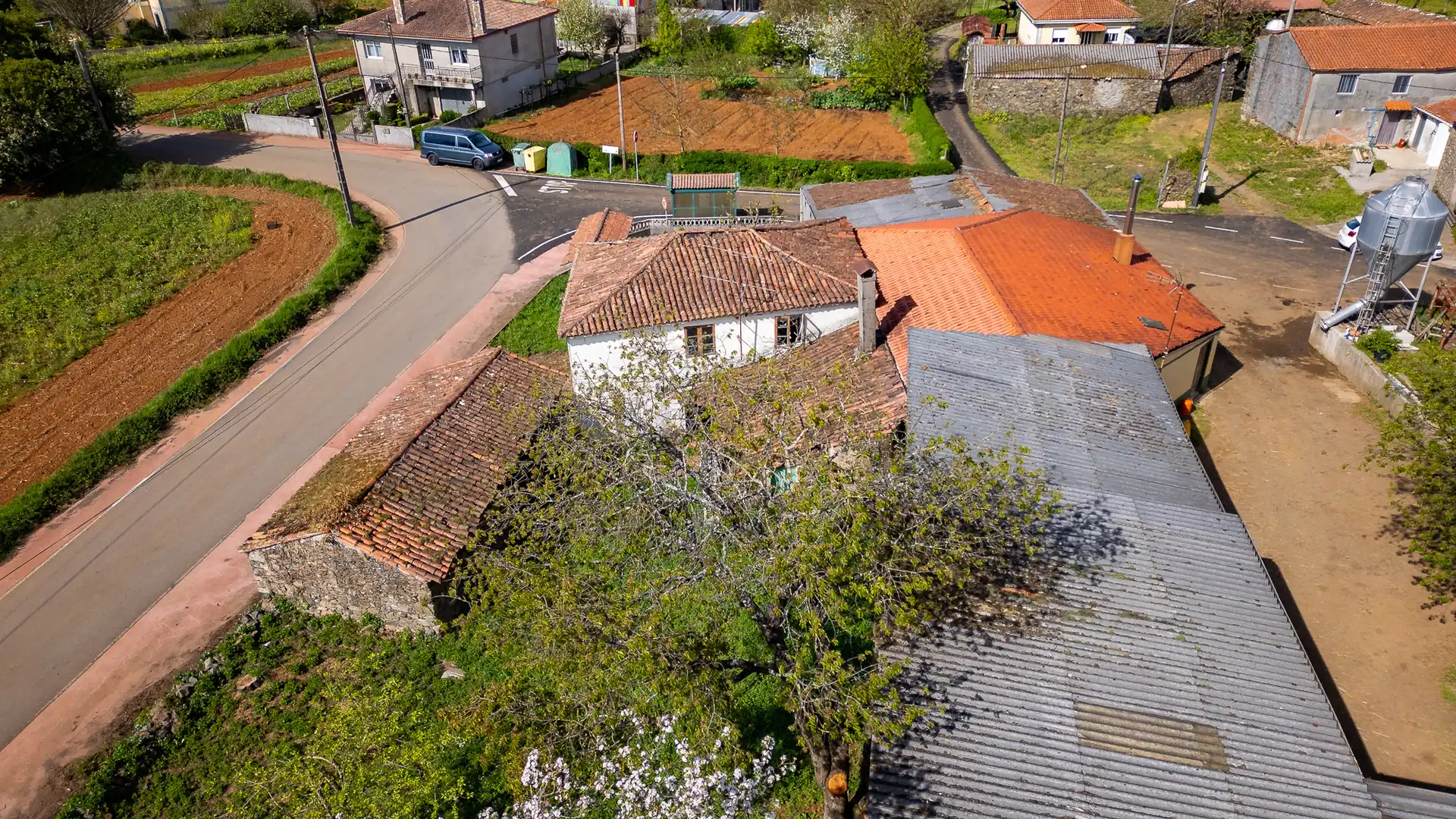 Vista exterior de Finca rústica en venta en Santiso