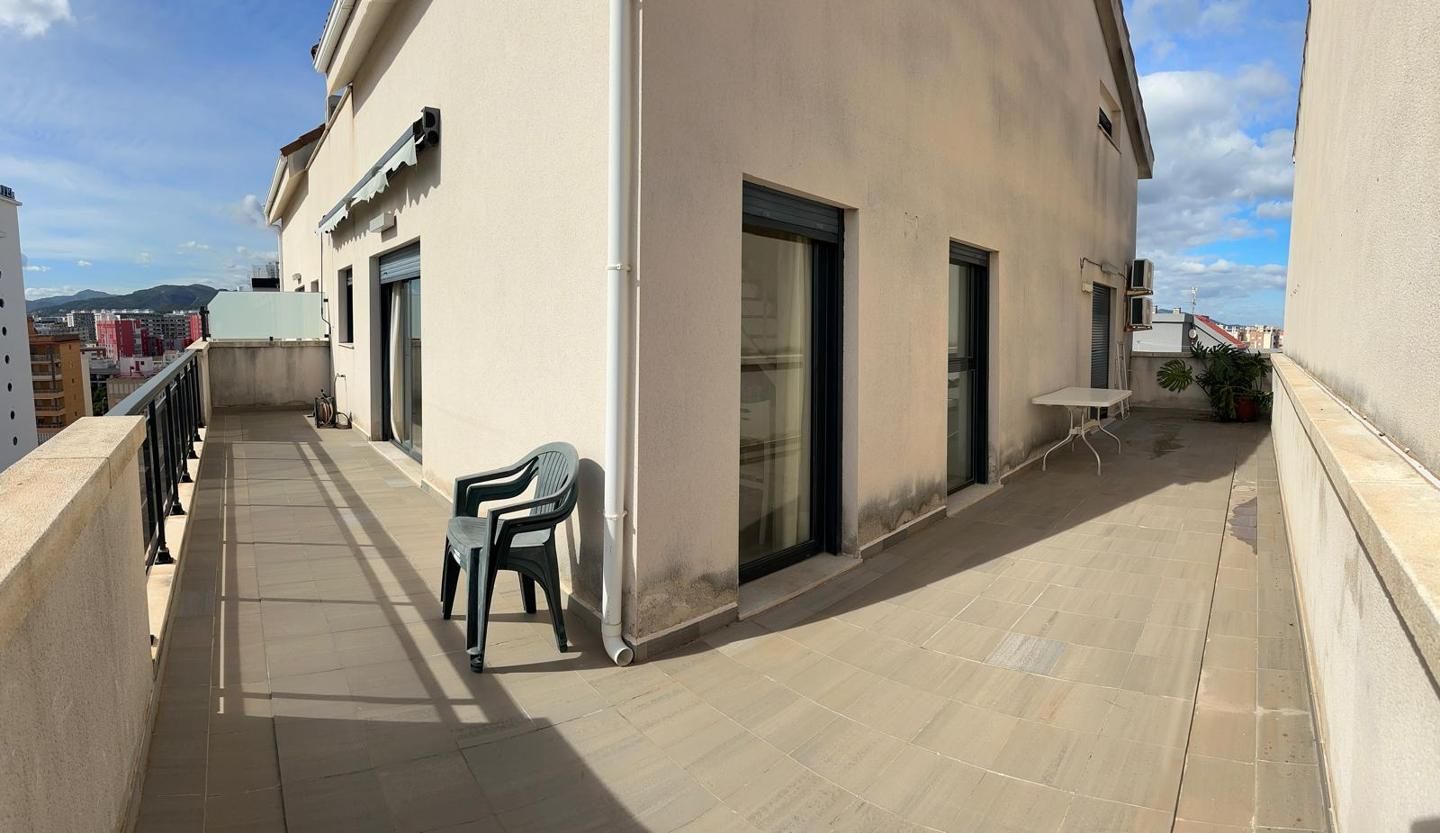 Terrace of Attic for sale in Gandia  with Air Conditioner, Terrace and Swimming Pool