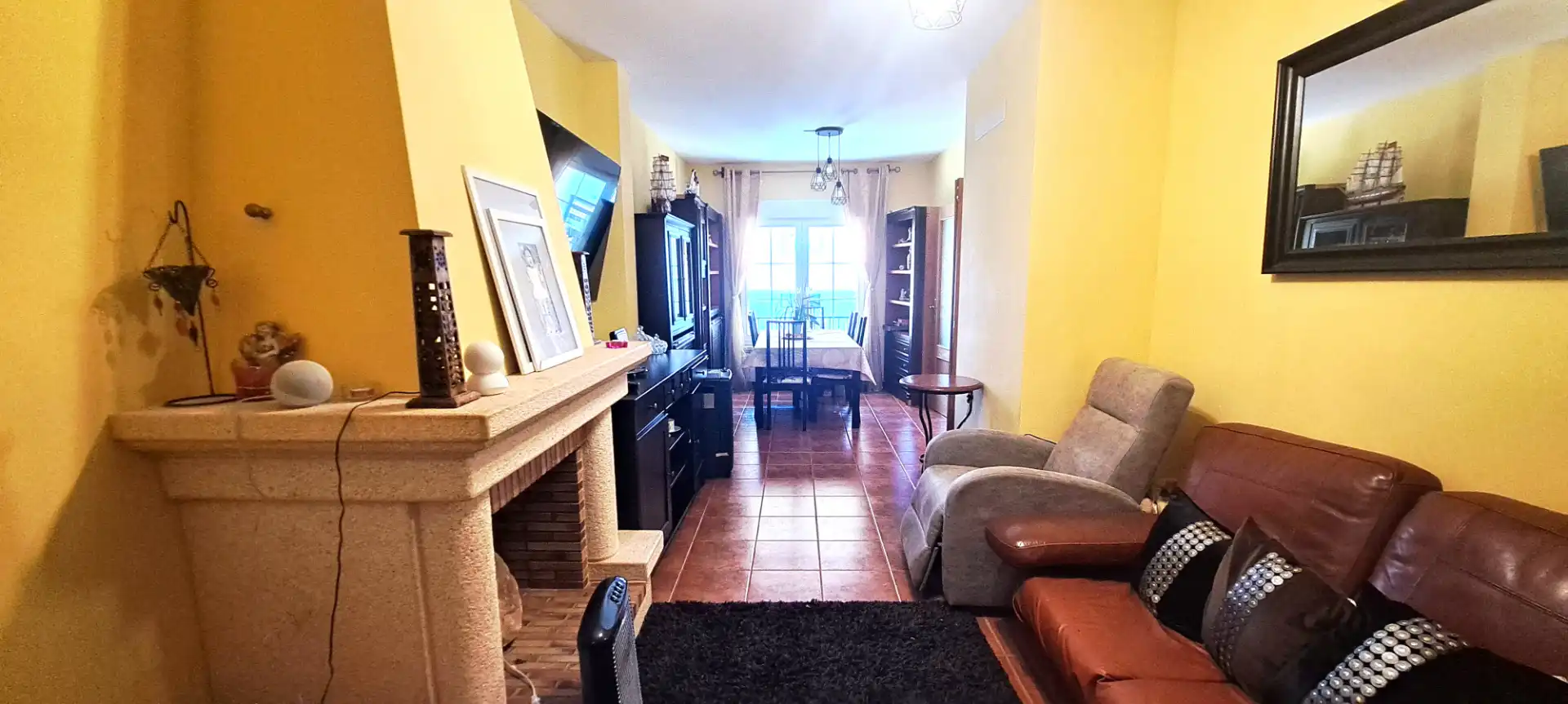 Living room of Detached homes for sale in Pedrezuela  with Heating and Terrace