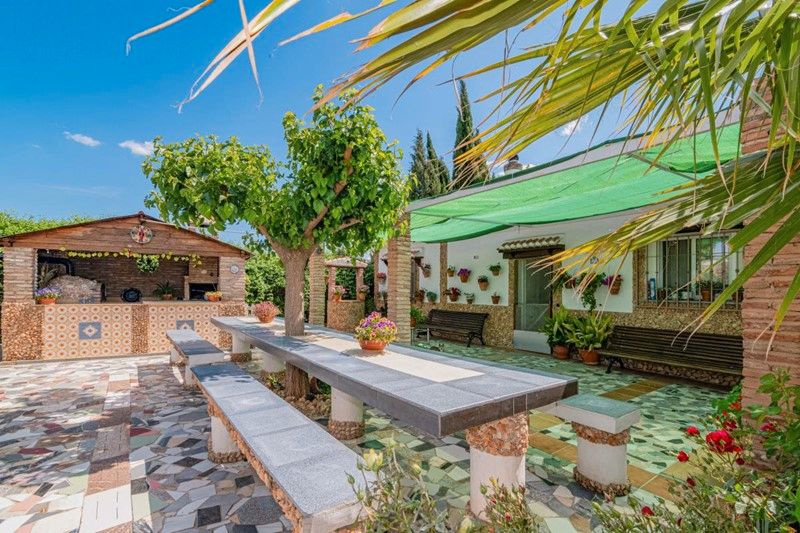 Garden of Country house for sale in Pinos Puente  with Private garden, Terrace and Swimming Pool