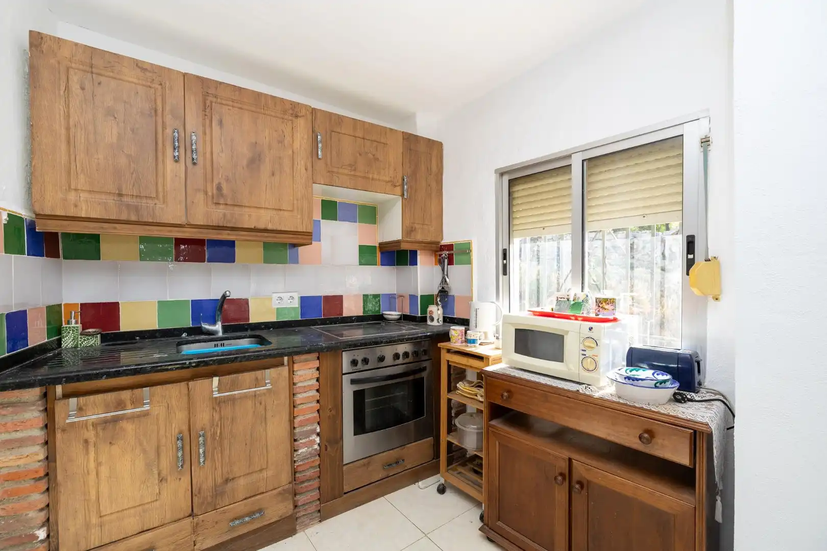 Cocina de Casa o chalet en venta en Órgiva con Aire acondicionado, Jardín privado y Terraza