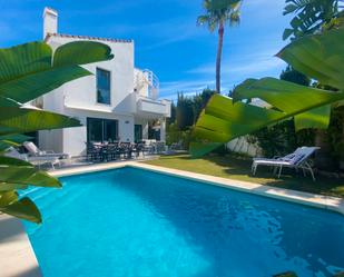 Garden of House or chalet for sale in Estepona  with Air Conditioner, Private garden and Terrace