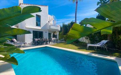 Garden of House or chalet for sale in Estepona  with Air Conditioner, Private garden and Terrace