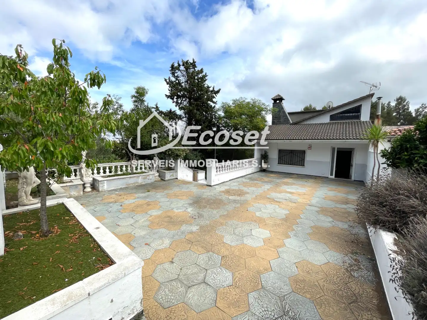 Exterior view of Detached homes for sale in Vallirana  with Heating, Private garden and Terrace