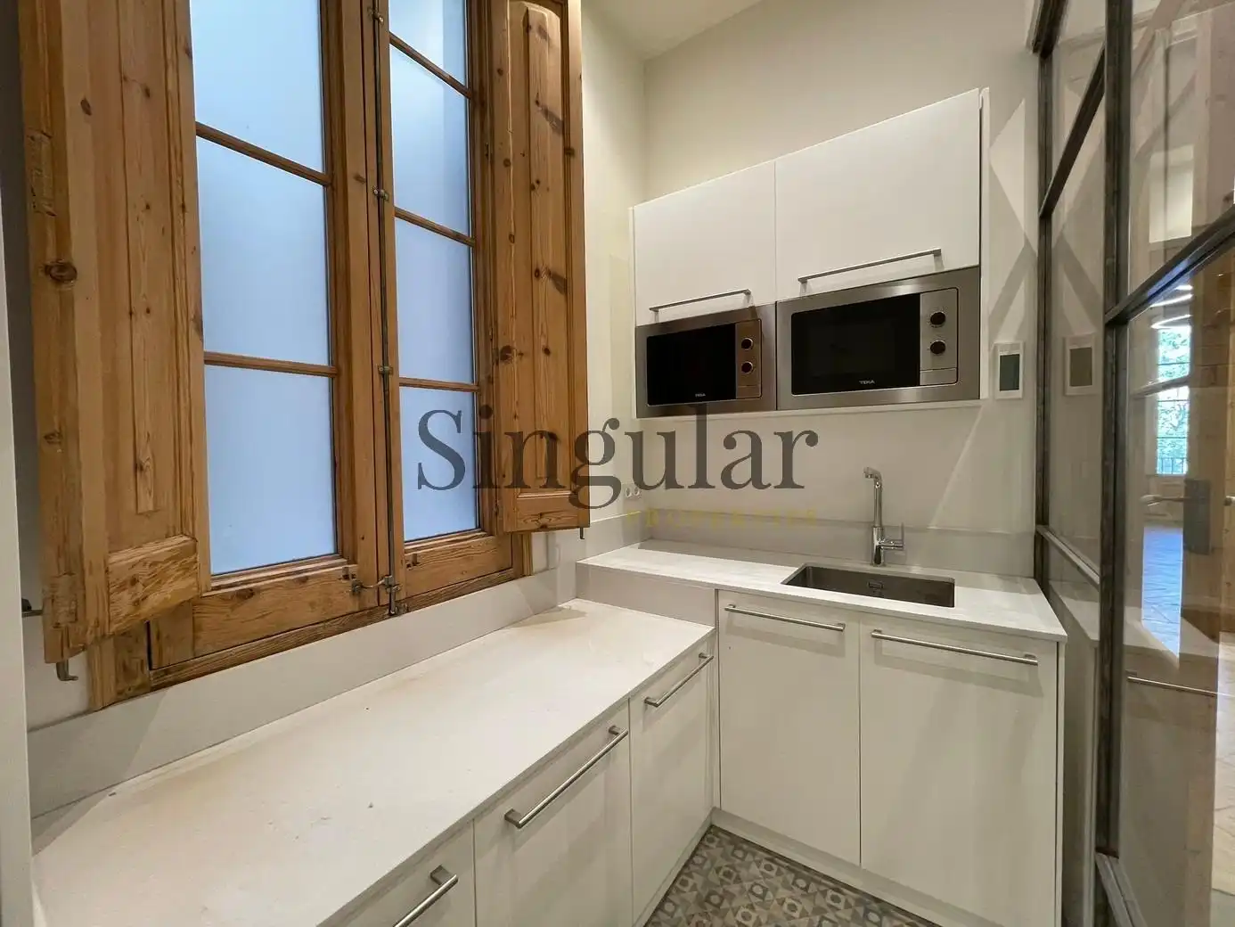 Küche von Büro zur Miete in Barcelona