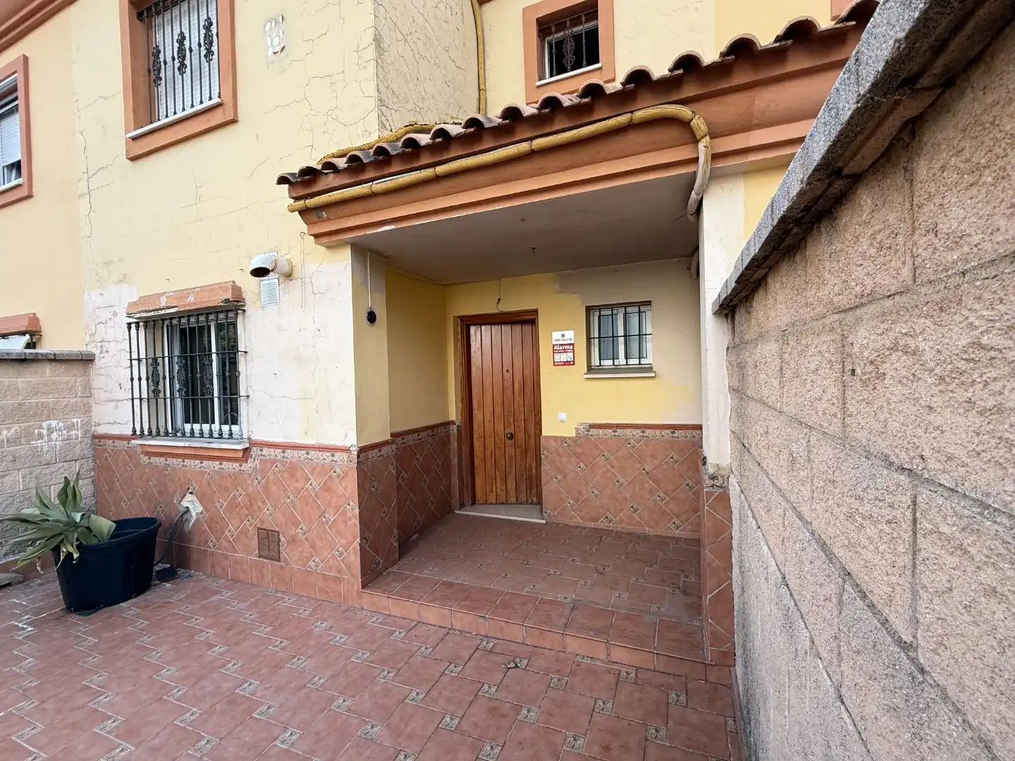 Vista exterior de Casa adosada en venda en San García
