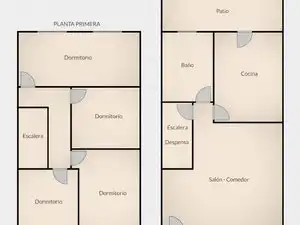 Casa adosada en venta en Calle del Horno, Caspueñas