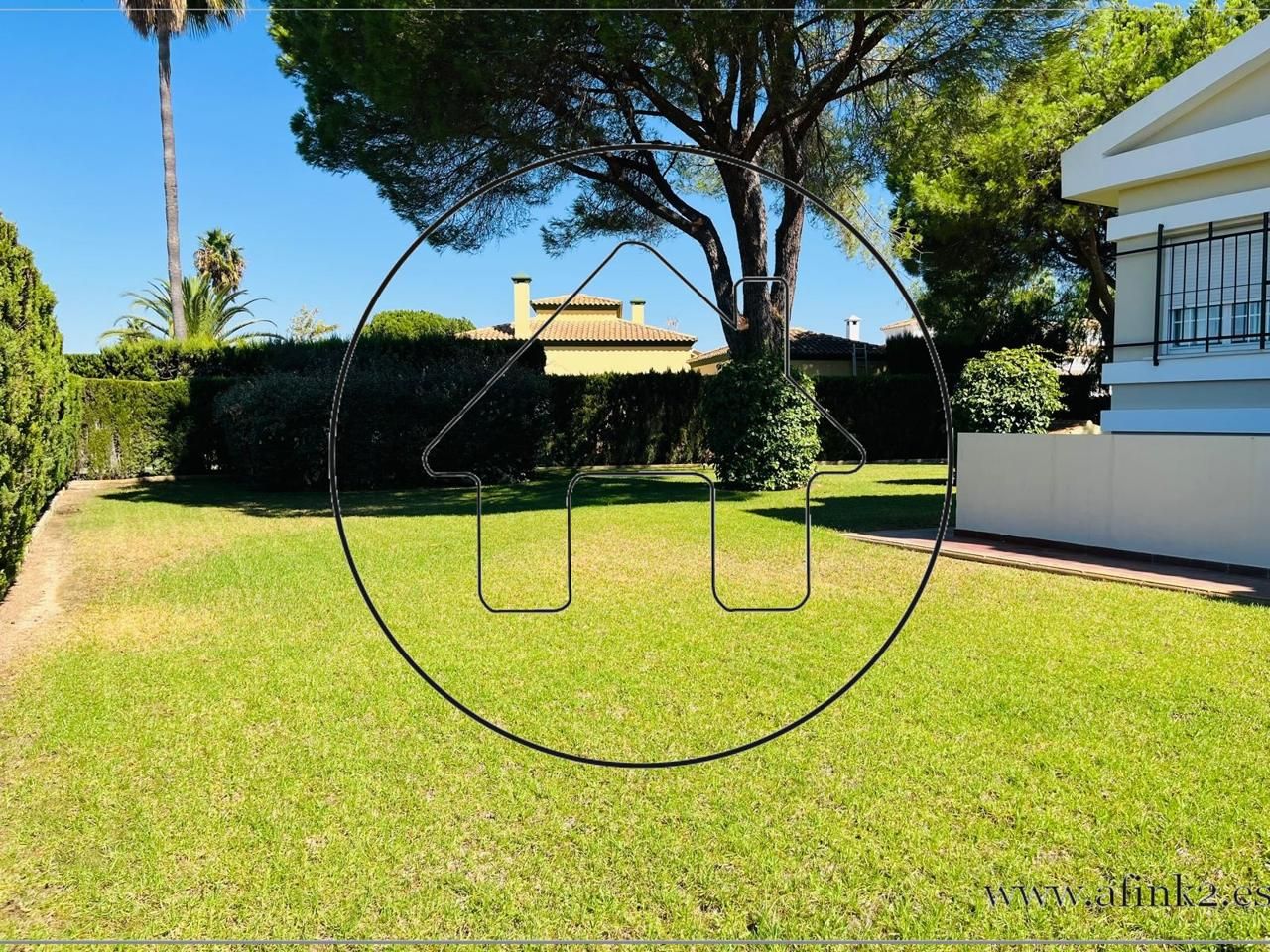 Jardín de Casa o chalet en venta en Aljaraque con Aire acondicionado, Calefacción y Jardín privado