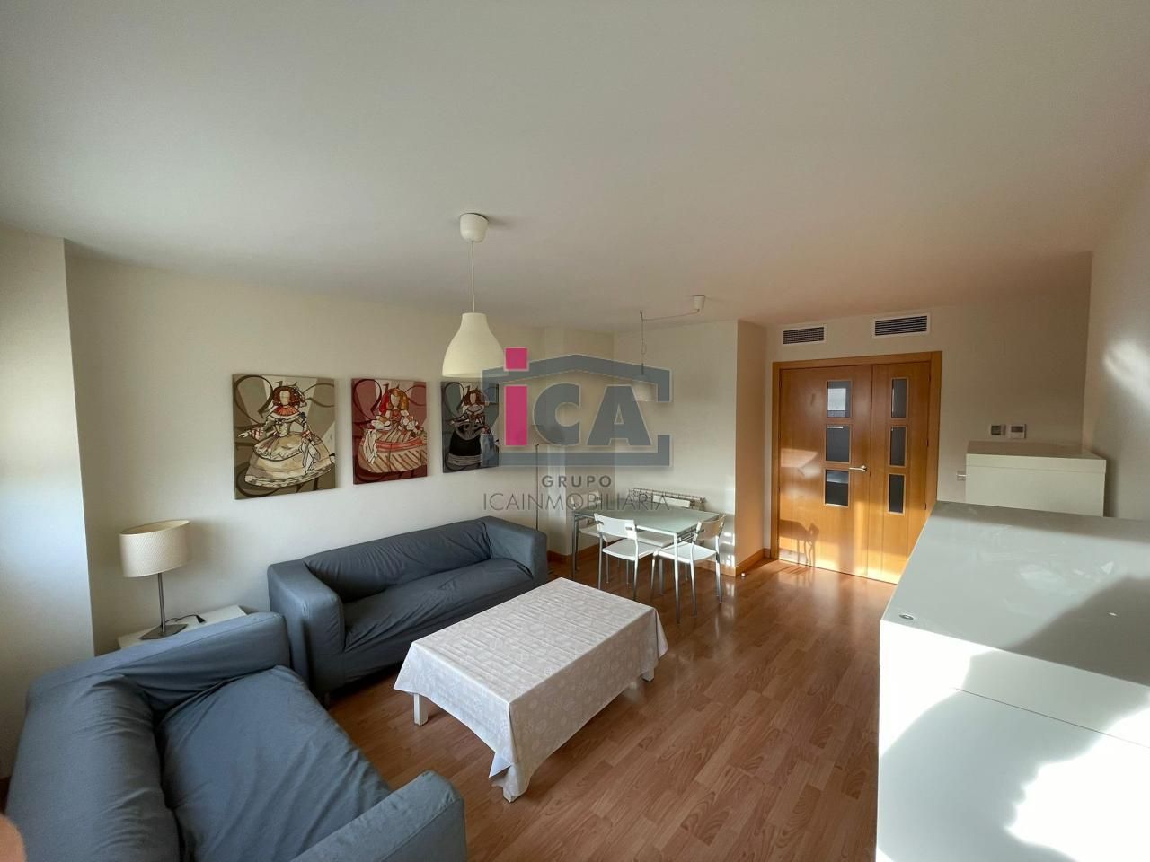 Living room of Apartment for rent in Cáceres Capital  with Air Conditioner, Heating and Swimming Pool