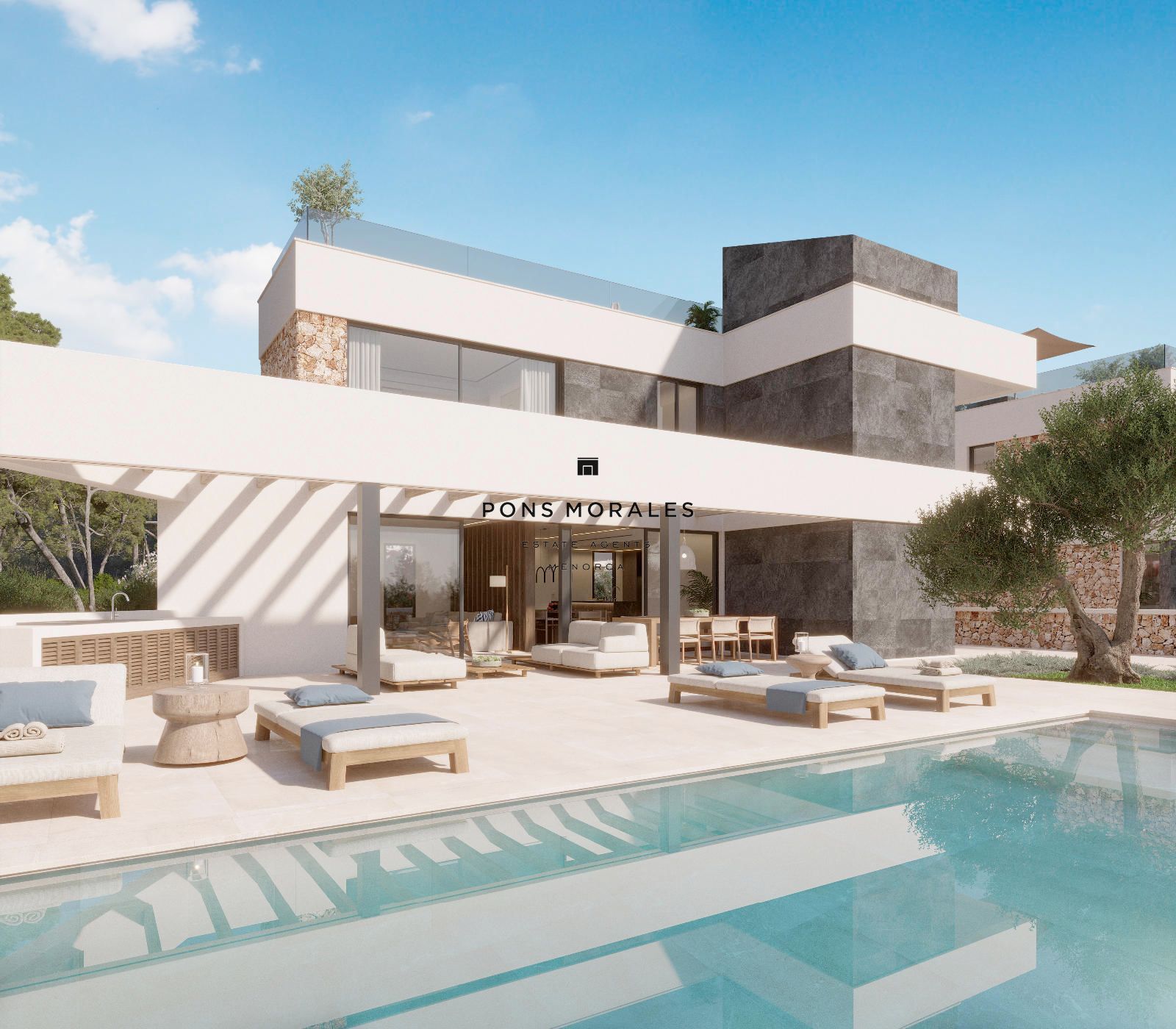 Exterior view of House or chalet for sale in Ciutadella de Menorca  with Air Conditioner, Heating and Storage room
