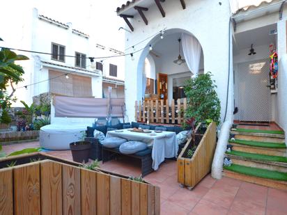 Terrace of Single-family semi-detached for sale in Cubelles  with Private garden and Terrace