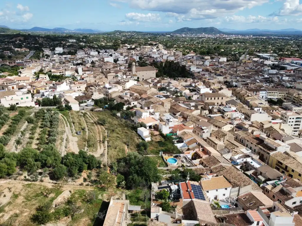 Vista exterior de Finca rústica en venda en Lloseta amb Jardí privat i Terrassa