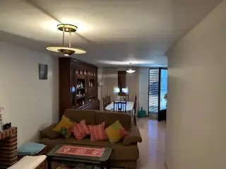 Sala de estar de Casa adosada en venta en Vall d'Alba con Amueblado