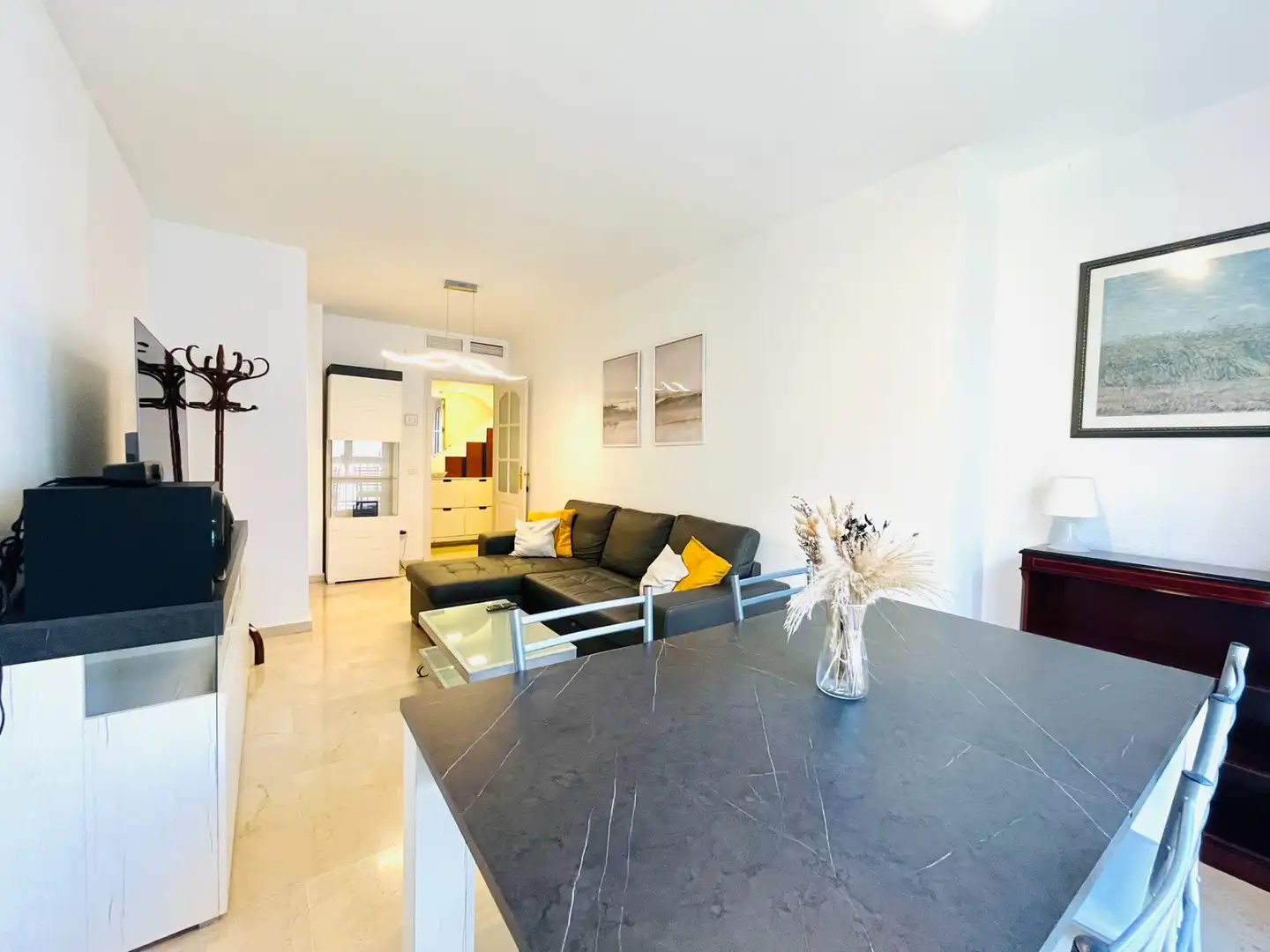 Sala de estar de Piso en venta en Málaga con Aire acondicionado, Calefacción y Amueblado