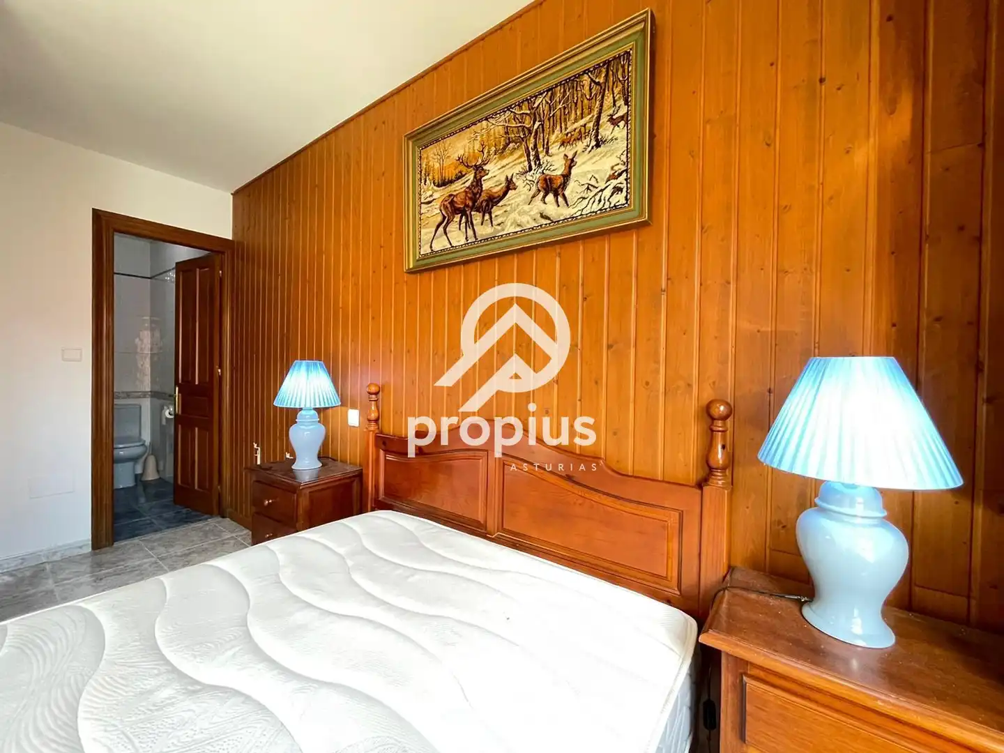 Bedroom of Houses for sale in Llanes  with Heating, Private garden and Terrace