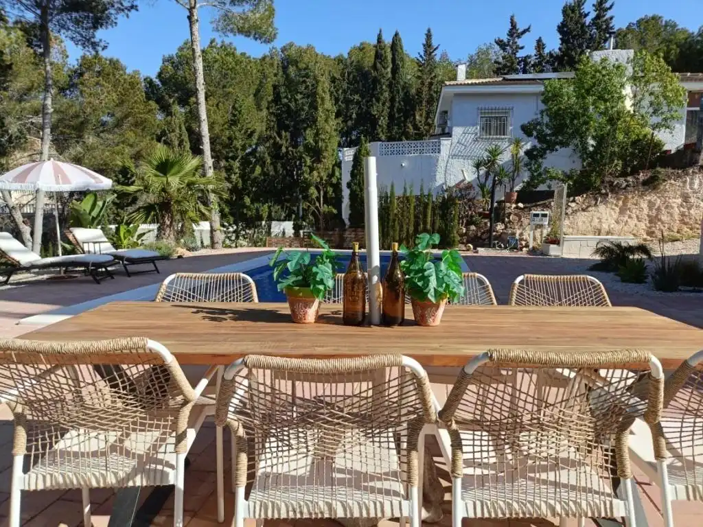 Terraza de Casa o chalet en venta en Pilar de la Horadada con Aire acondicionado, Calefacción y Jardín privado