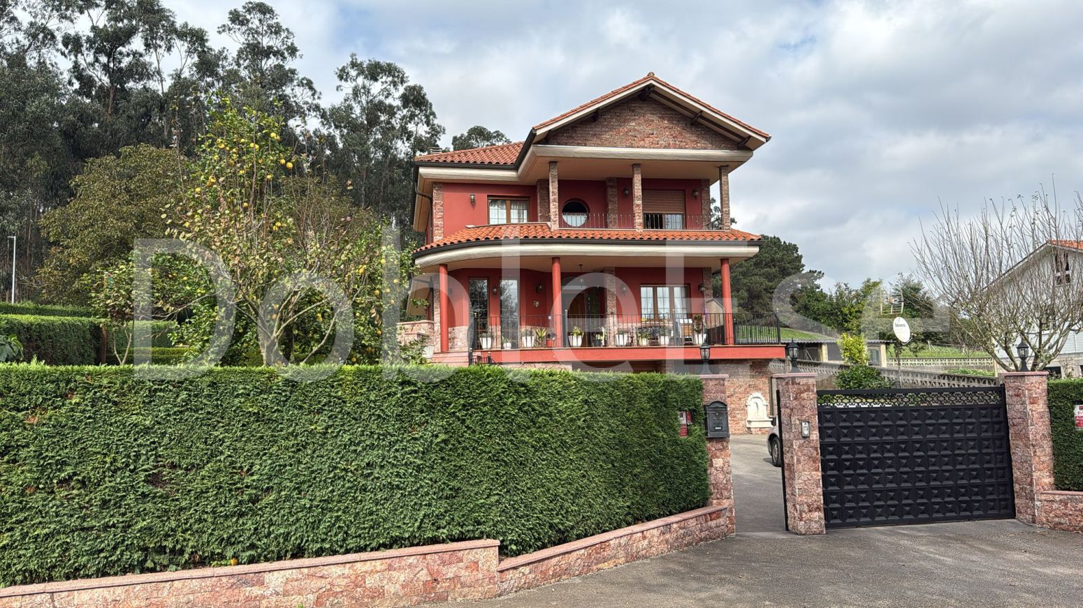 Exterior view of House or chalet for sale in Gijón   with Heating, Parquet flooring and Terrace