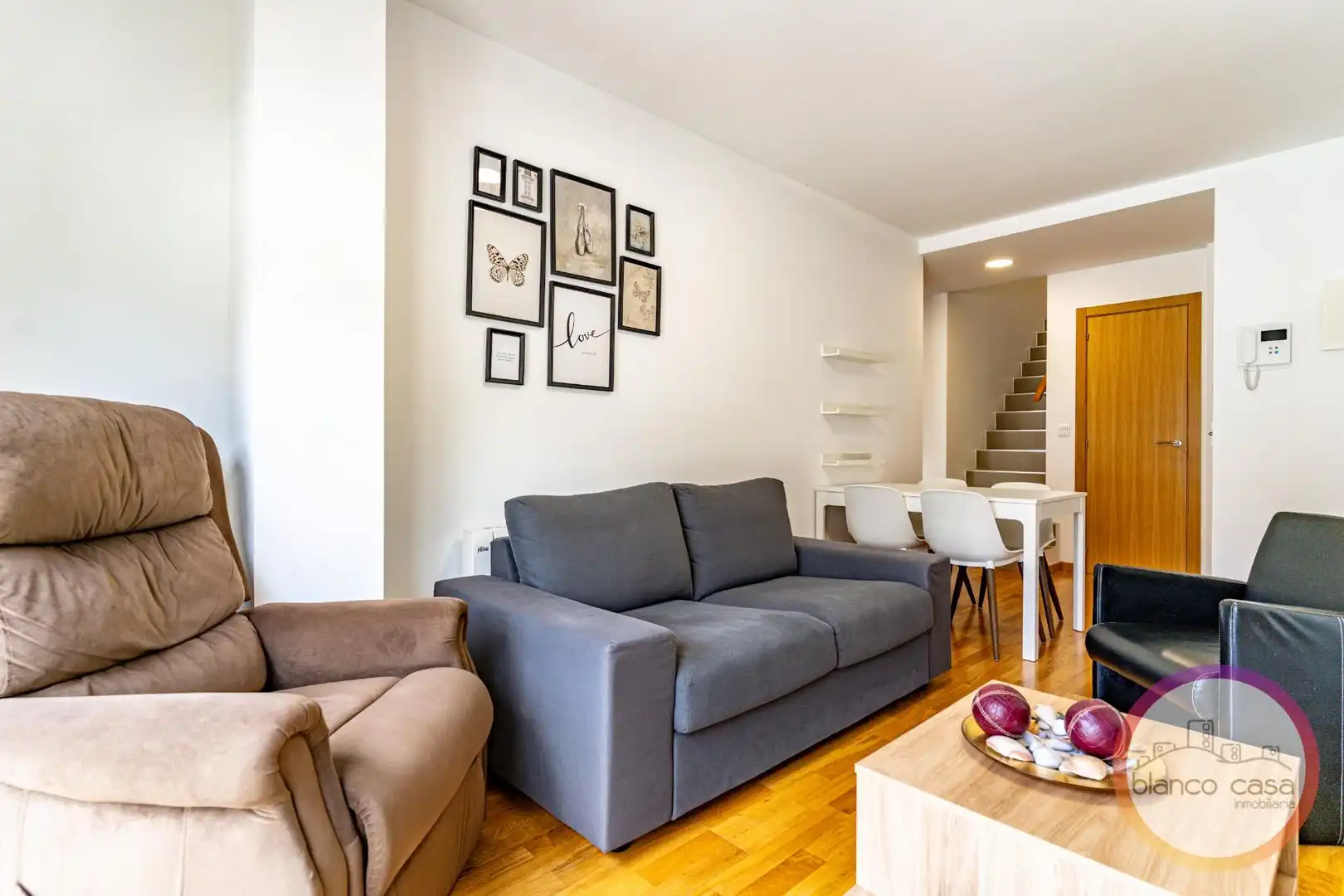 Sala d'estar de Pis en venda en Laxe