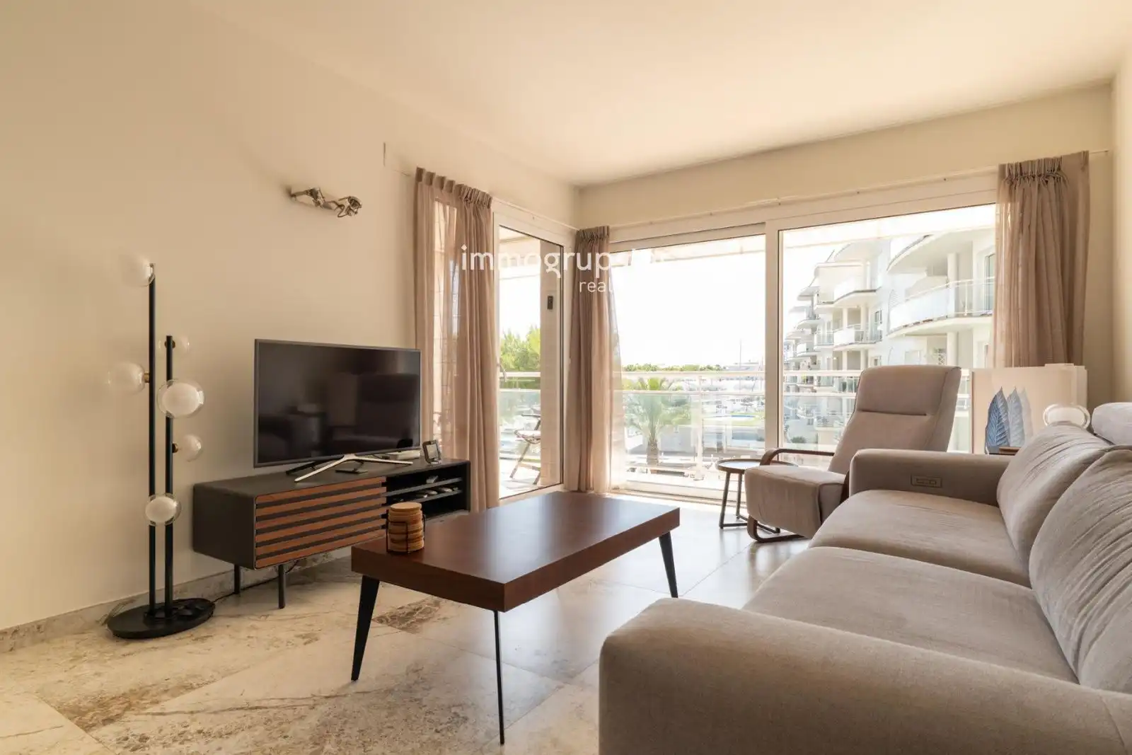 Living room of Apartments for sale in Castell d'Aro, Platja d'Aro i s'Agaró  with Air Conditioner, Heating and Terrace