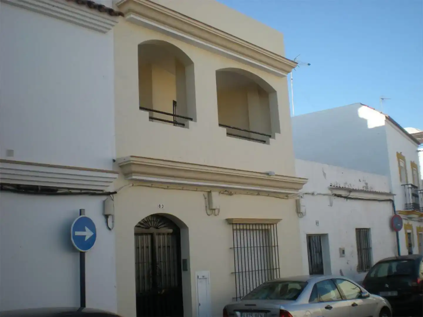 Vista exterior de Dúplex de alquiler en Chipiona con Aire acondicionado, Amueblado y Balcón