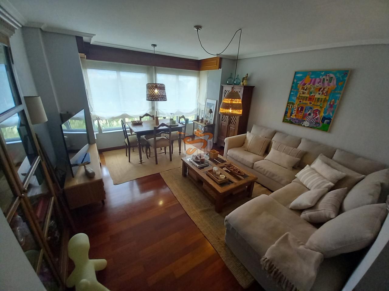 Living room of Flat for sale in Ferrol  with Heating and Storage room