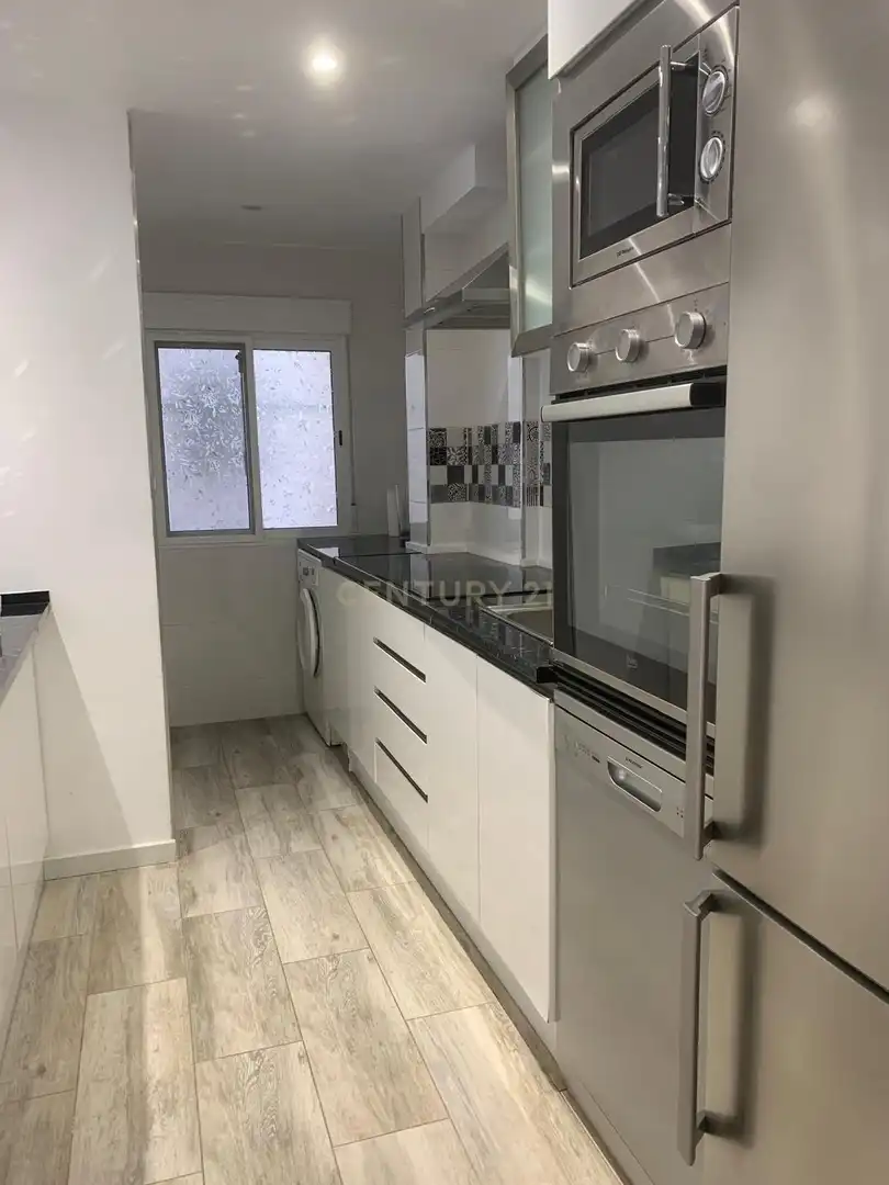 Kitchen of Flat for sale in Torremolinos  with Air Conditioner, Private garden and Storage room