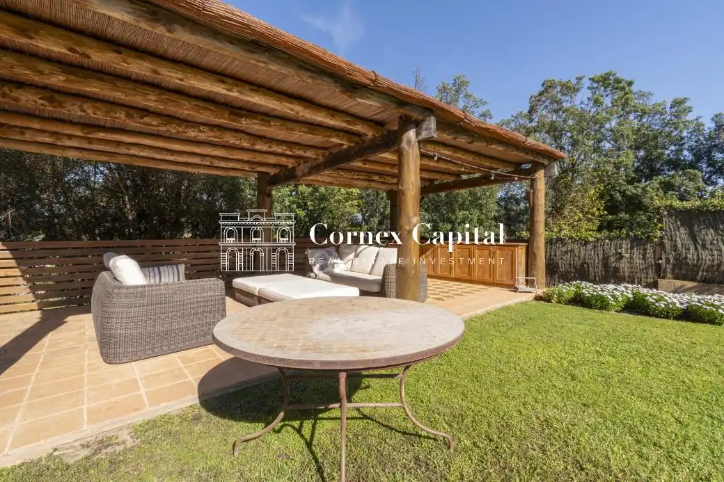 Terraza de Casa o chalet de alquiler en Vilopriu con Aire acondicionado, Calefacción y Jardín privado