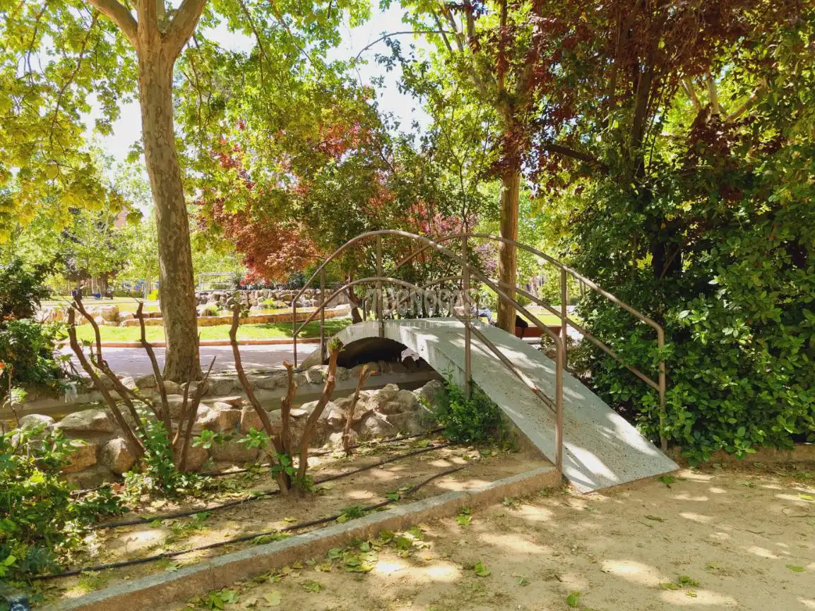 Garden of Flat for sale in Madrid  with Air Conditioner and Terrace
