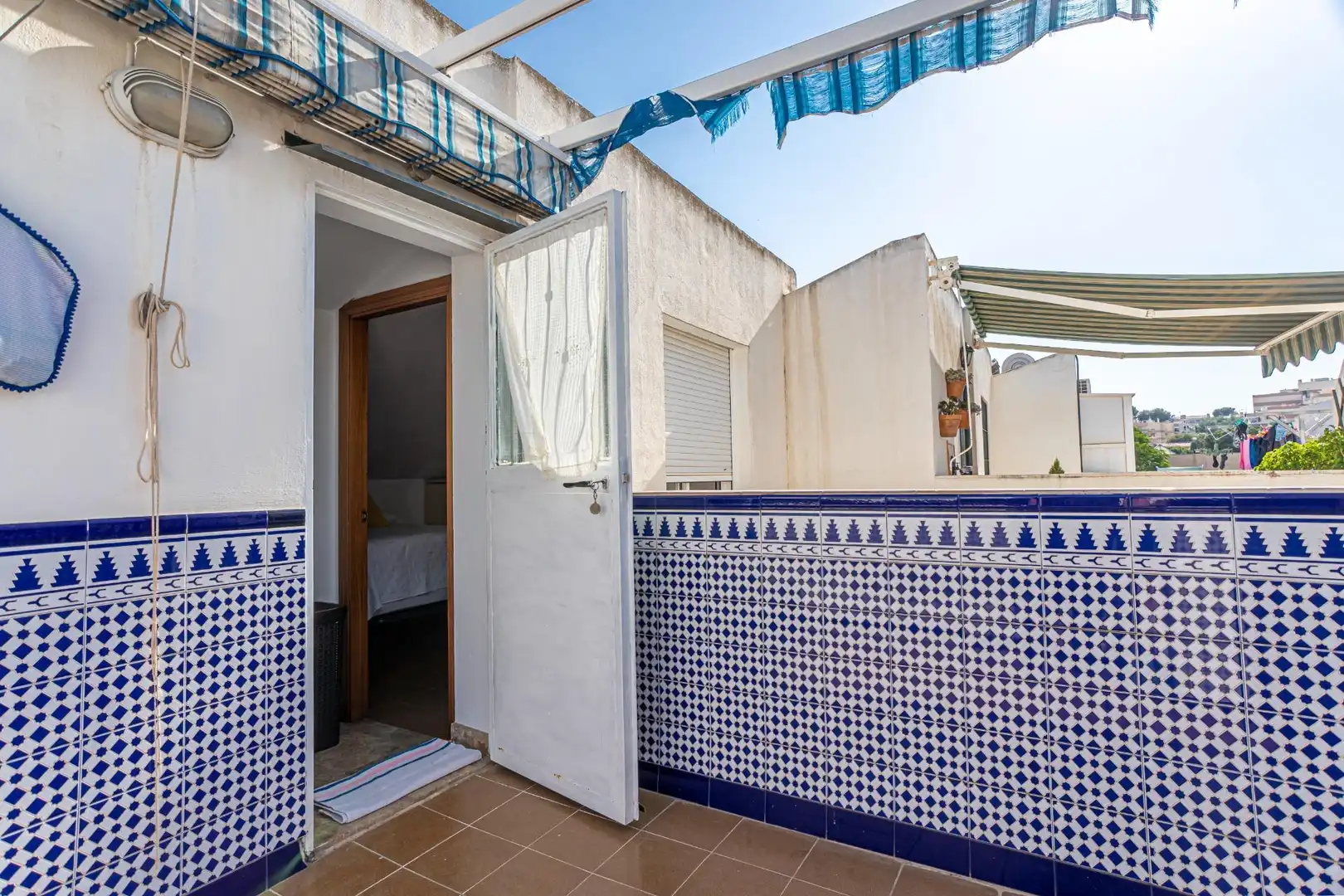Terrassa de Casa adosada en venda en Rincón de la Victoria